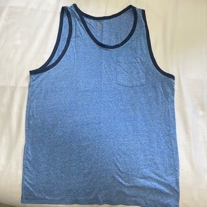 Old Navy mens blue tank top medium